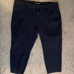 Old Navy Black Pixie Pants 22 plus